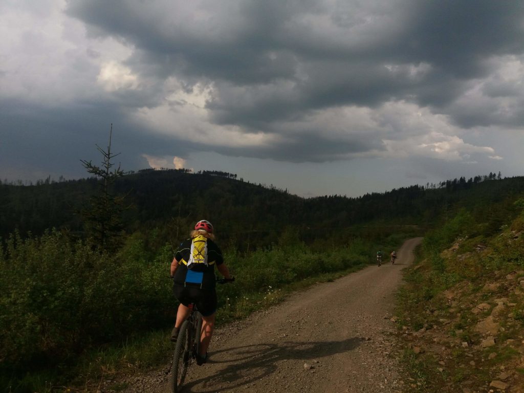 Trasa rowerowa z Baraniej Góry do Szczyrku