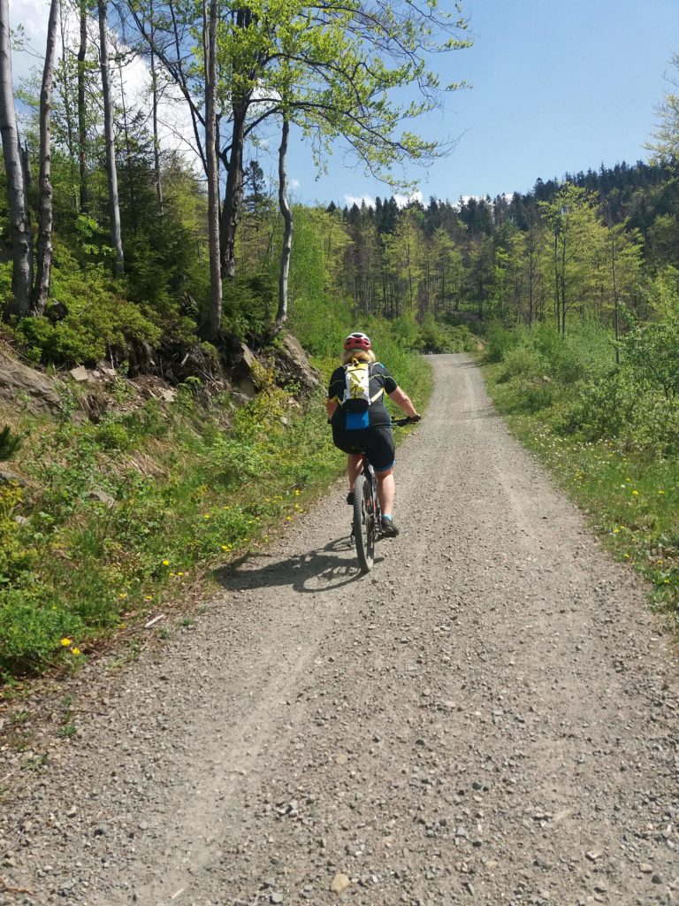 Trasa rowerowa ze Szczyrku na Baranią Górę